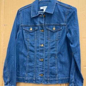 Croft & Barrow Classic Blue Jean Jacket